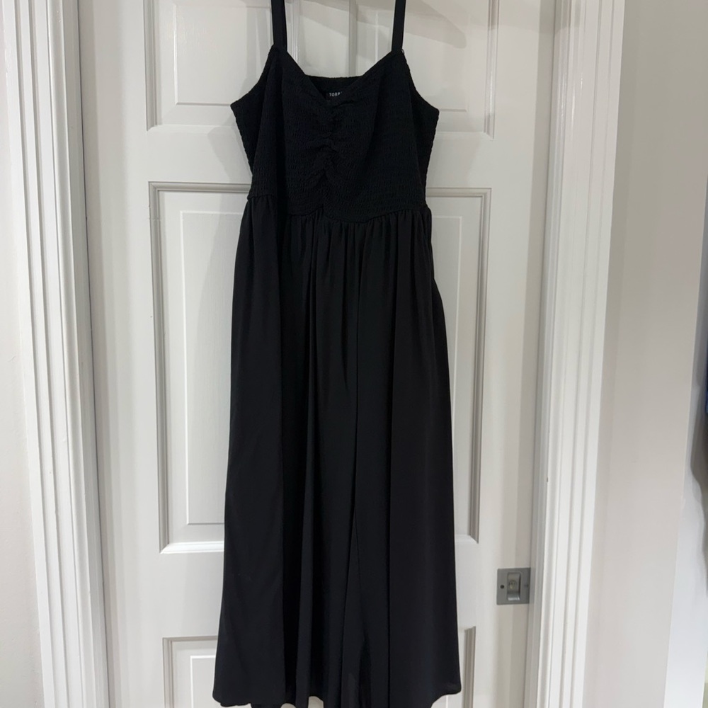 Torrid Black Sleeveless Maxi Dress